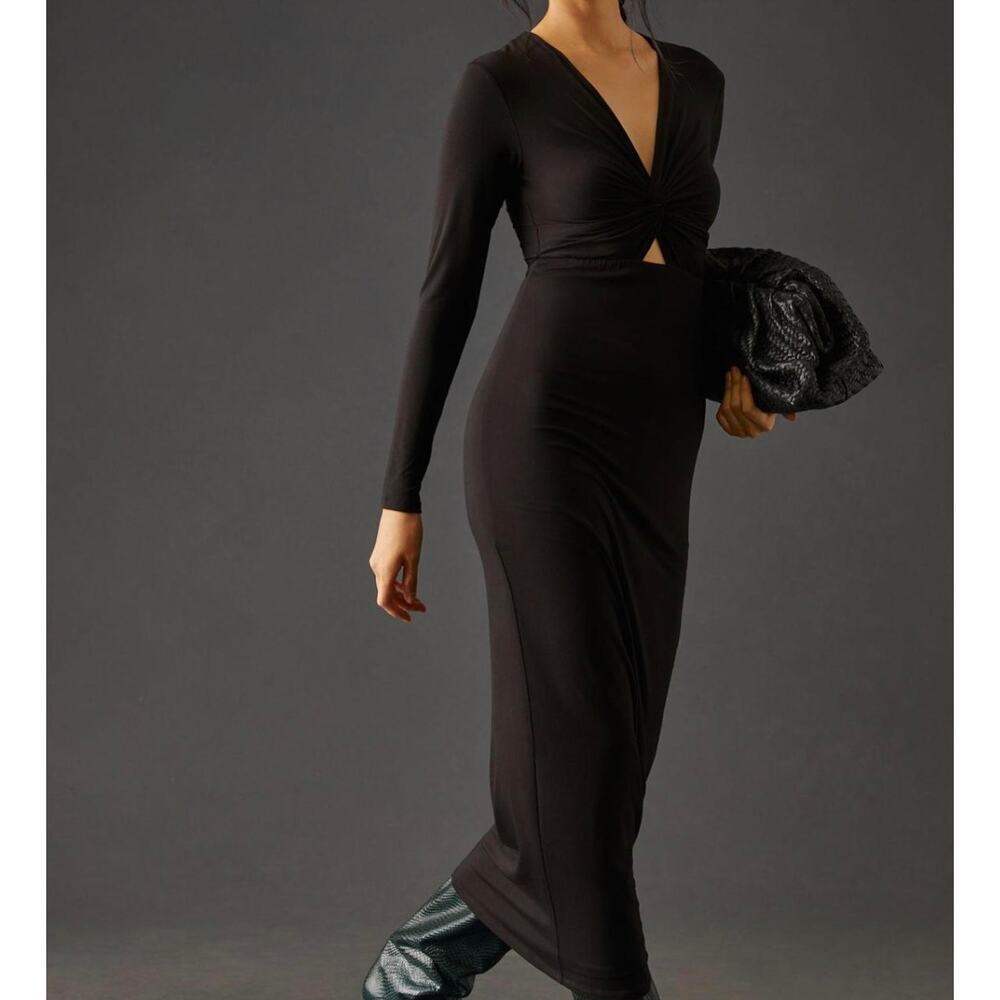 Favorite Daughter The Anywhere Dress NWT M Long Sleeve Long Maxi Knit Dress M